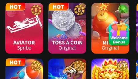 popular games at Dua66 Game apps like Aviator, Mines, Toss a Coin, and Fortune Gems.